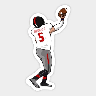 The grim reaper of qb Sticker